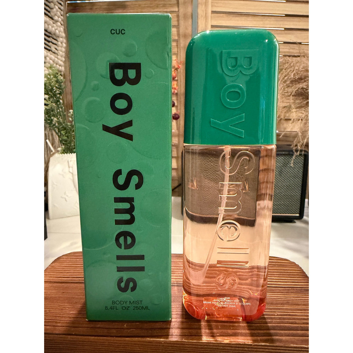 $38 | Boy Smells CUC Hair & Body Mist
8.4 fl oz / 250 mL