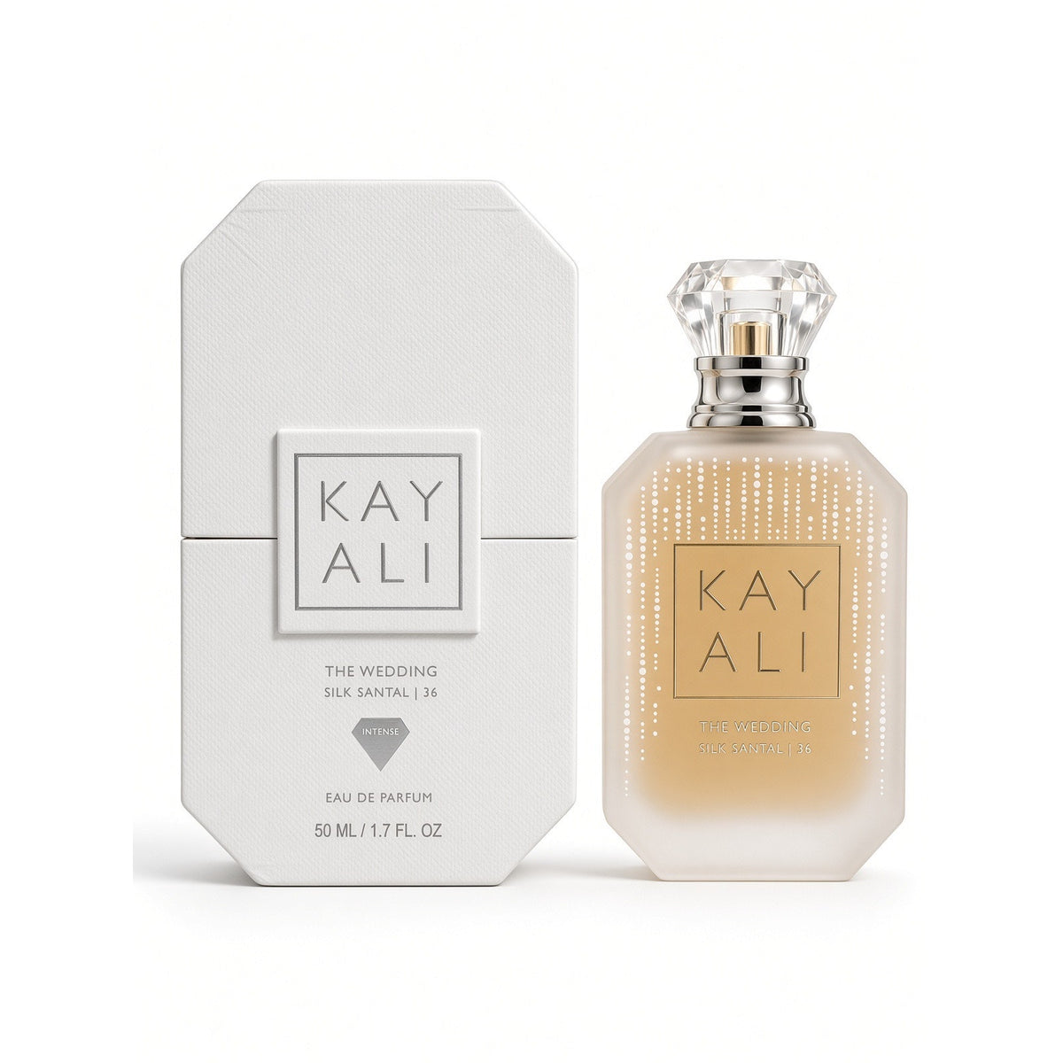 $150 MSRP | Kayali The Wedding Silk Santal | 36 Intense Eau de Parfum, 50 ml / 1.7 fl oz