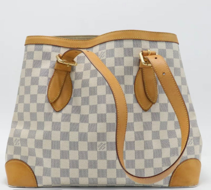 Pre-Loved Louis Vuitton Canvas Tote Bag Hampstead Handbag Damier MM - Coming soon!!