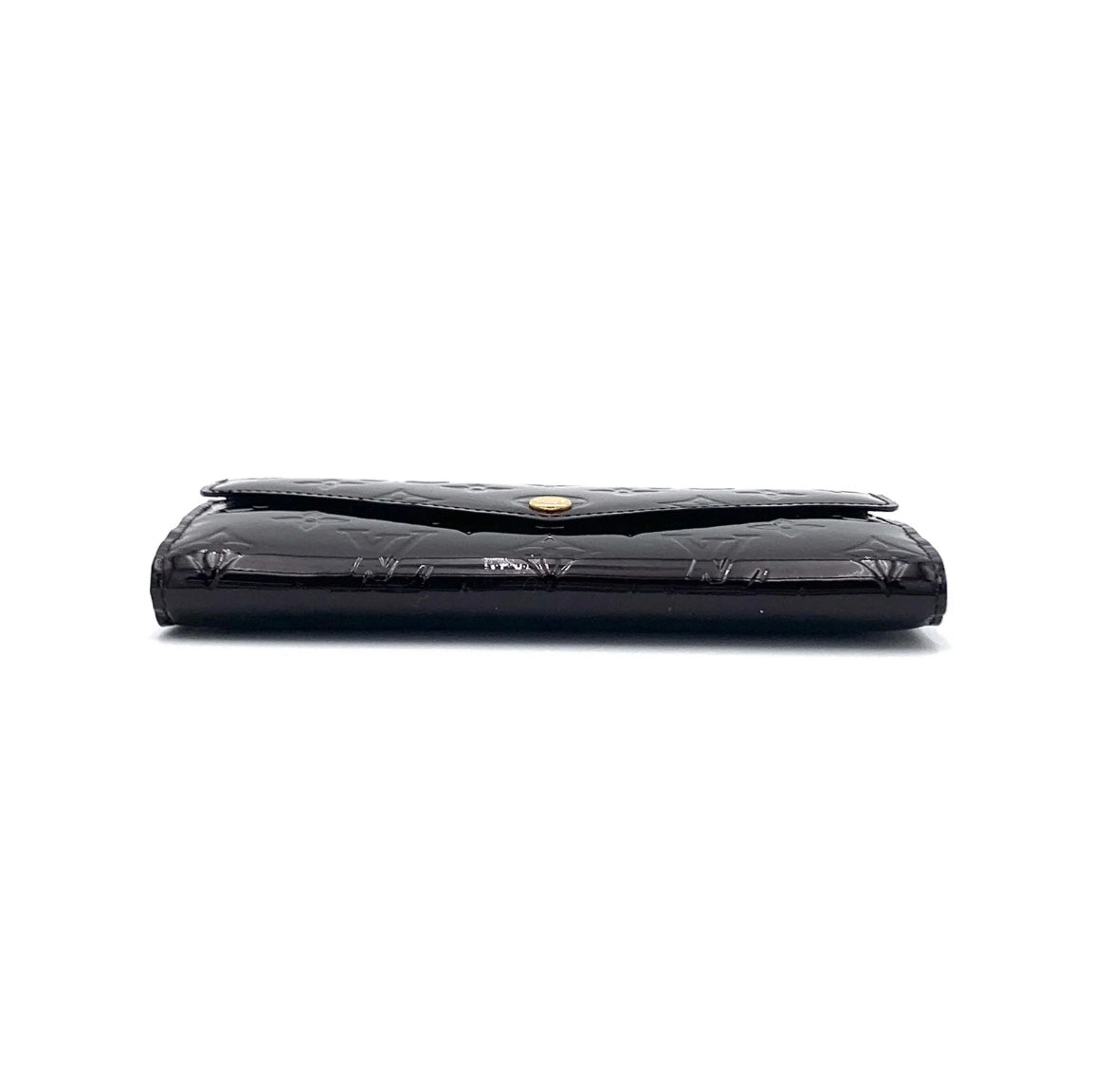 Pre-Loved Louis Vuitton Vernis Wallet Sarah Monogram Amarante