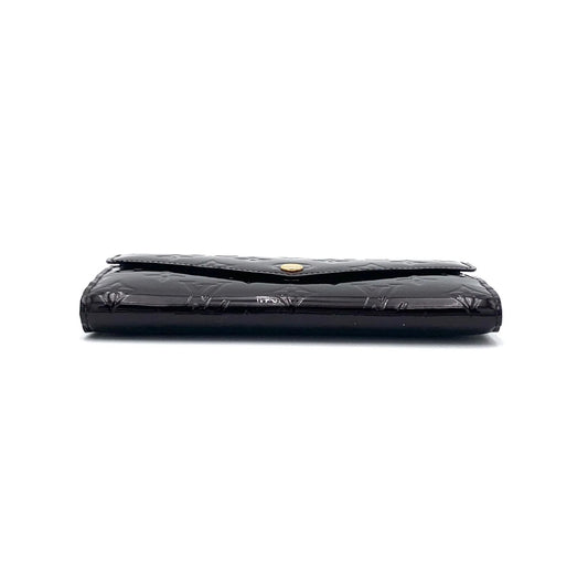 Pre-Loved Louis Vuitton Vernis Wallet Sarah Monogram Amarante