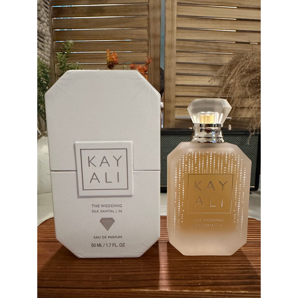 $150 MSRP | Kayali The Wedding Silk Santal | 36 Intense Eau de Parfum, 50 ml / 1.7 fl oz