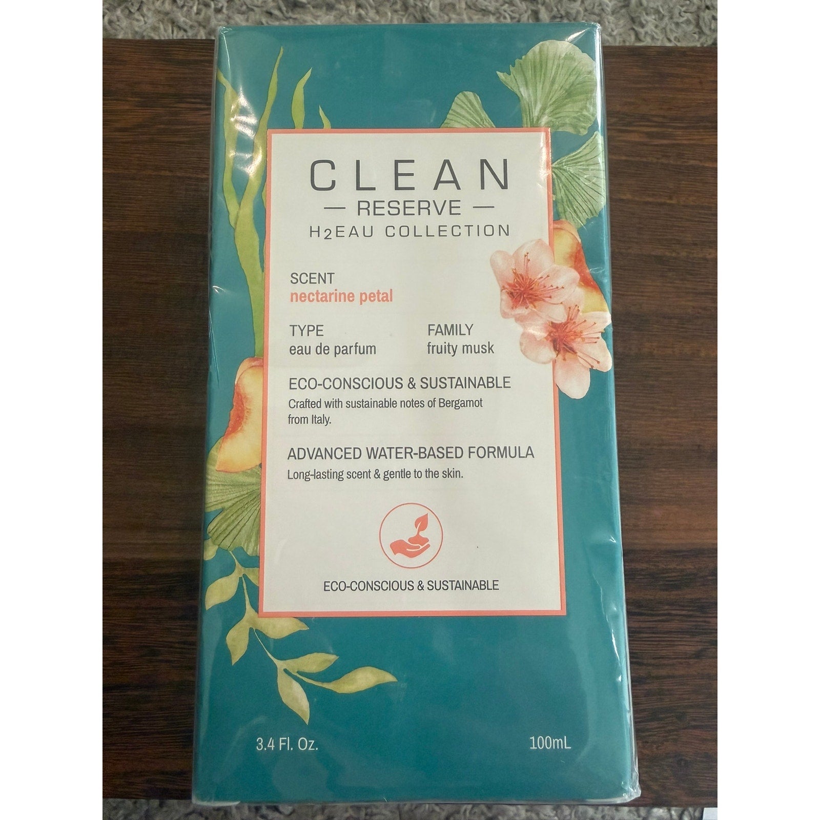 CLEAN RESERVE H2EAU Nectarine Petal 3.4 fl oz MSRP $110 – Twice