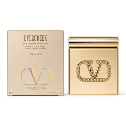 $52 | Valentino Eye2Cheek Dual-Use Blush & Eyeshadow — The Gold
Shade 600 Put A Spike On It
Size: 3.6 g / 0.12 oz